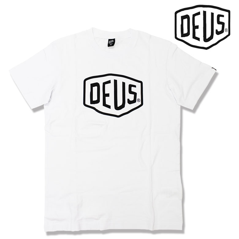 Rakuten - 【Deus Ex Machina】デウス・エクス・マキナ ロンハーマン SHIELD TEE Tシャツ 半袖 カットソー メンズ ロゴプリント 定番 カジュアル サーフ 個性的