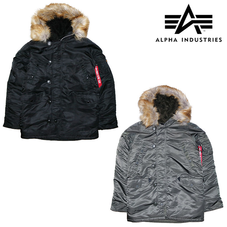 【ALPHA INDUSTRIES】アルファ インダストリー フライトジャケット N-3B ミリタリージャケット ブルゾン ジャパンフィットモデル アウター メンズ 定番