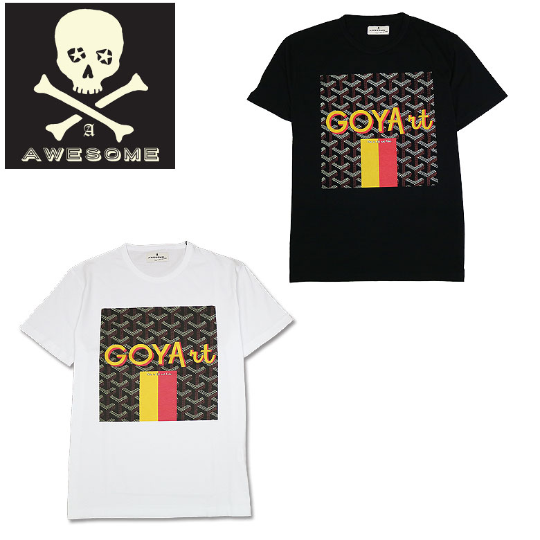 Rakuten - AWESOME BIG SIZE ビッグサイズ オーサム 半袖 Tシャツ カットソー PRINT S/S T-SHIRT シンプル プリント メンズ ユニ カジュアル