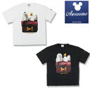 AWESOME オーサム Tシャツ 半袖 カットソー AMERICANA STRONG OVER TEE キャラクター プリント メンズ ユニ カジュアル