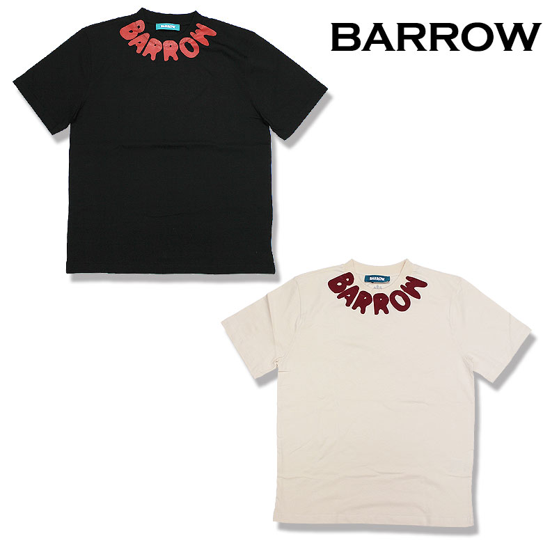 Rakuten - BARROW バロー Tシャツ 半袖 カットソー S/S T-SHRT UNISEX プリント ニコスマイル メンズ カラフル アイコニック