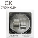 【Calvin klein】カルバン・クライン ベルト メンズ バックル 2個セット 本革 リバーシブル BELT SET フリーサイズ メンズ ユニ 11ck020023