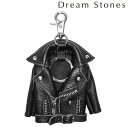 【Dream Stones】ドリームストーン キーチェーン メンズ オールシーズン 革 アクセサリー ライダースジャケット 小物 鍵 プレゼント