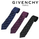 【GIVENCHY】ジバンシィ ジバンシー ネクタイ タイ TIE シルク 光沢感 4Gエンブレム メンズ プレゼント ブランド小物 父の日ギフト