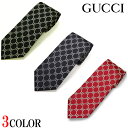 【GUCCI】グッチ ネクタイ タイ TIE シルク GGロゴ メンズ プレゼント シルクジャカード ブランド小物 父の日ギフト