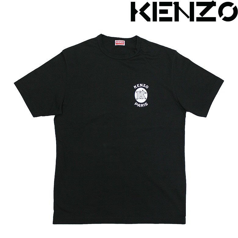 Rakuten - 【KENZO】ケンゾー tシャツ 半袖 カットソー KENZO Paris Emblem プリント 軽量 シーズンロゴ 黒 ブラック エンブレム ポピー 花 ラグジュアリ カジュアル メンズ
