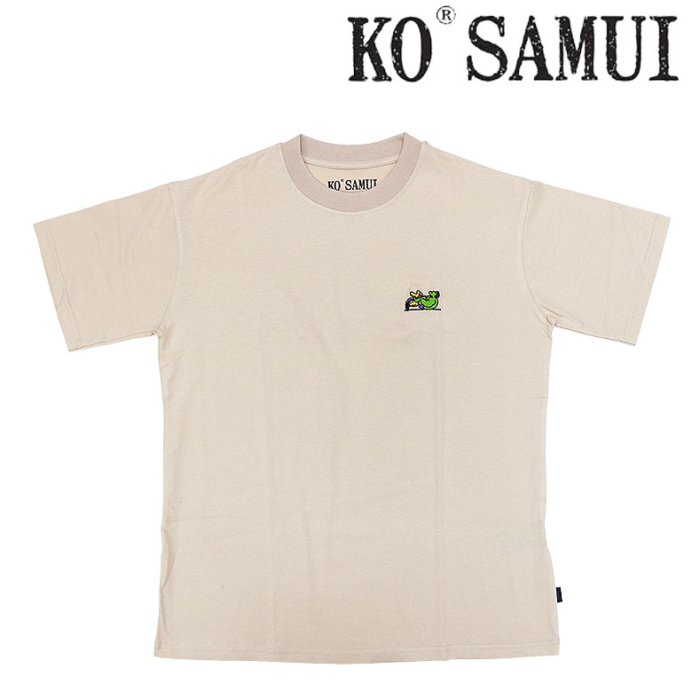 Rakuten - KO SAMUI コーサムイ Tシャツ 半袖 カットソー イタリア製 レギュラーフィット カジュアル プリント メンズ コサムイ