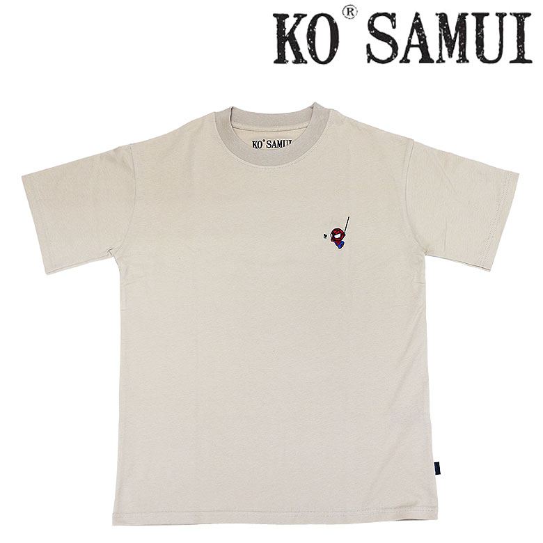 Rakuten - KO SAMUI コーサムイ Tシャツ 半袖 カットソー イタリア製 レギュラーフィット カジュアル プリント メンズ コサムイ