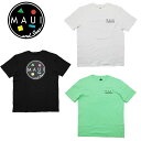 【MAUI＆SONS】マウイアンドサンズ クラシックロゴプリントTシャツ 半袖Tシャツ ロゴプリント 夏 サマー ワンポイント