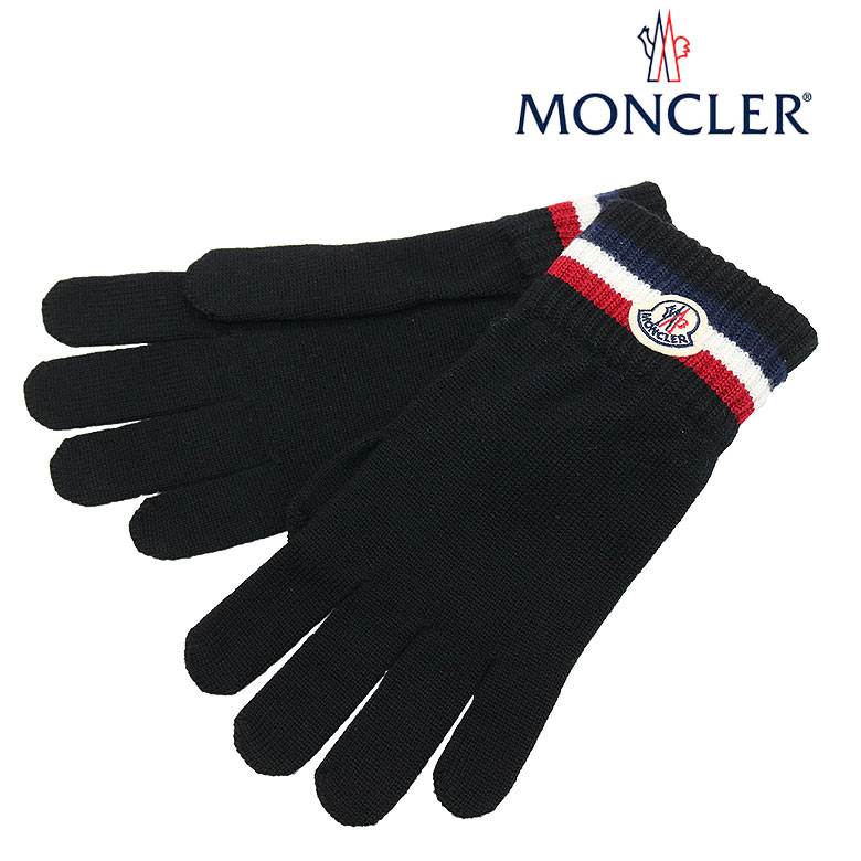 モンクレール 手袋 メンズ 【MONCLER】モンクレール グローブ 手袋 GUANTI TRICOT ギフト プレゼント 誕生日 ウール メンズ