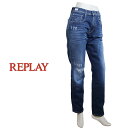 【REPLAY】リプレイ デニム ジーンズ ストレッチデニム ANBASS 10.75oz RE-USED ハイパーフレックス Hyperflex メンズ