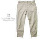 スコッチアンドソーダ Fave classic garment-dyed twill chino フェイヴ ツイルチノパンツ ロングパンツ テイパードフィット メンズ カジュアル