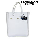 【Star Lean】スターリアン トートバッグ 鞄 カバン BABY CHARM LEATHER TOTE BAG 牛革 羊革 チャーム ベイビーカジュアル