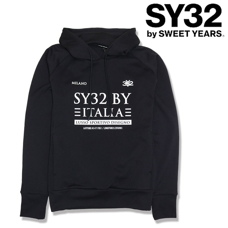 SY32 �����磻 �ѡ����� �ա��ǥ� �ץ륪���С� SPIRAL KNIT P/O HOODIE ���� ����� GOLF ���