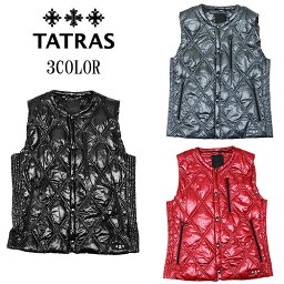 タトラス ダウンベスト メンズ 【TATRAS】タトラス CAMOGLI カモーリ ダウンベスト ダイヤ柄キルト カジュアル メンズ 大人 薄軽 インナーダウン 2019年モデル