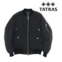 【TATRAS】タトラス MA-1 ダウンジャケット OSODO オソド アウター ミリタリー ウールナイロン シガーポケット オキシジェンタブ メンズ 高級感
