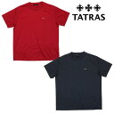 【TATRAS】タトラス Tシャツ 半袖 ショートスリーブ カットソー SELO セロ 高密度 クロスロゴ ベーシック メンズ
