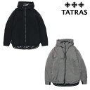 【TATRAS】タトラス ダウンジャケット IGLAILE アウター ミディパファー マットナイロン ロゴラベル キルティングインサート メンズ 高級感