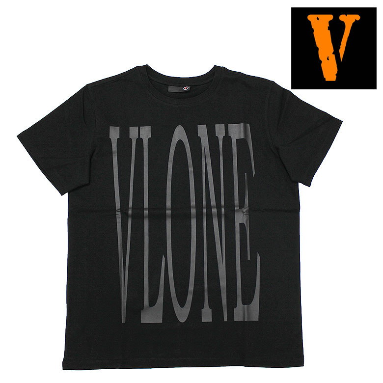Rakuten - 【VLONE】ヴィーロン Tシャツ 半袖 カットソー トップス CLASSIC LOGO TEE プリント ビッグロゴ クラシック 黒 ブラック メンズ ヒップホップ ストリート系 ヴィーローン