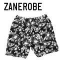 【ZANEROBE】ゼインローブ 水着 ビーチショーツ 海パン 花柄 ラグビー サーフ メンズ カジュアル