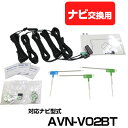 イクリプス AVN-V02BT 一体型アンテナ