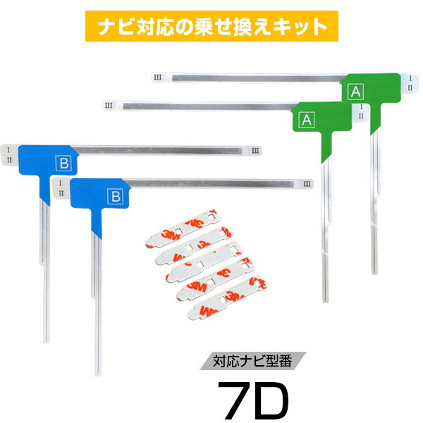 アルパイン 7D フルセグ フィルムアンテナ TVアンテナ 専用テープセット アンテナ端子 アンテナテープ アンテナ失敗 テレビアンテナ 互換 補修キット 送料無料