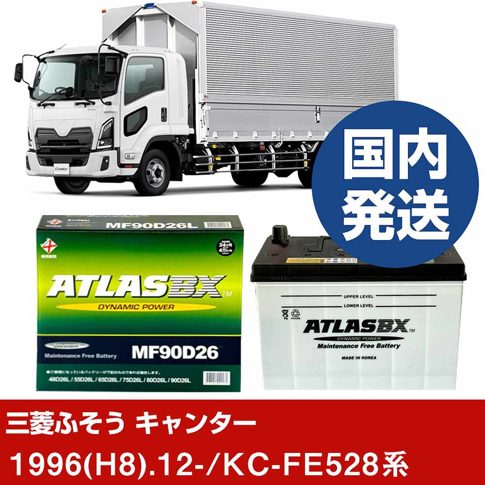 ڻɩդȥåХ 󥿡KC-FE528/1996(H8)/12- Хåƥ꡼  ATLASBX ȥ饹 MF90D2...