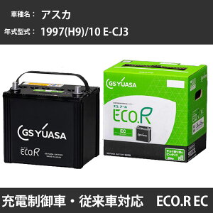 カーバッテリー いすゞ アスカ 1997(H9)/10 E-CJ3 F20B 2000cc ※3 55B24L 寒冷地 GSユアサ EC-70B24L カーメンテナンス 車検整備 自動車用品 【H31006】