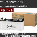 カーバッテリー いすゞ 大型バス エルガ 2000(H12)/ KL-LV834L1 標準地 7800cc GSユアサ PRX-195G51×2個 PRODA ...