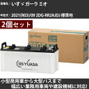 カーバッテリー いすゞ ガーラ ミオ 2021(R03)/09 2DG-RR2AJDJ 標準地 5100cc GSユアサ PRX-195G51×2個 PRODA...
