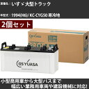 カーバッテリー いすゞ 大型トラック 1994(H6)/ KC-CYG50 寒冷地 12000cc GSユアサ PRX-195G51×2個 PRODA X 業務...