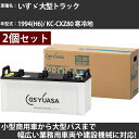 カーバッテリー いすゞ 大型トラック 1994(H6)/ KC-CXZ80 寒冷地 19000cc GSユアサ PRX-195G51×2個 PRODA X 業務...