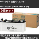 カーバッテリー いすゞ 大型バス エルガ 2000(H12)/ KL-LV280N1 寒冷地 15200cc GSユアサ PRX-195G51×2個 PRODA...