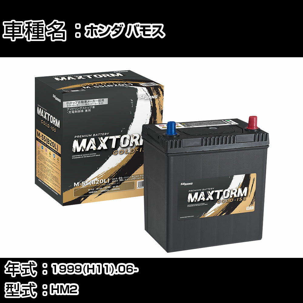 ۥ Х⥹ 1999(H11).06-/HM2 660cc/AT/ɸϡ Хåƥ꡼ Ŭ绲 ޥåȡ MAXTORM GOLD-ISS M-55(B20L) ƥʥ ָ ư H41001