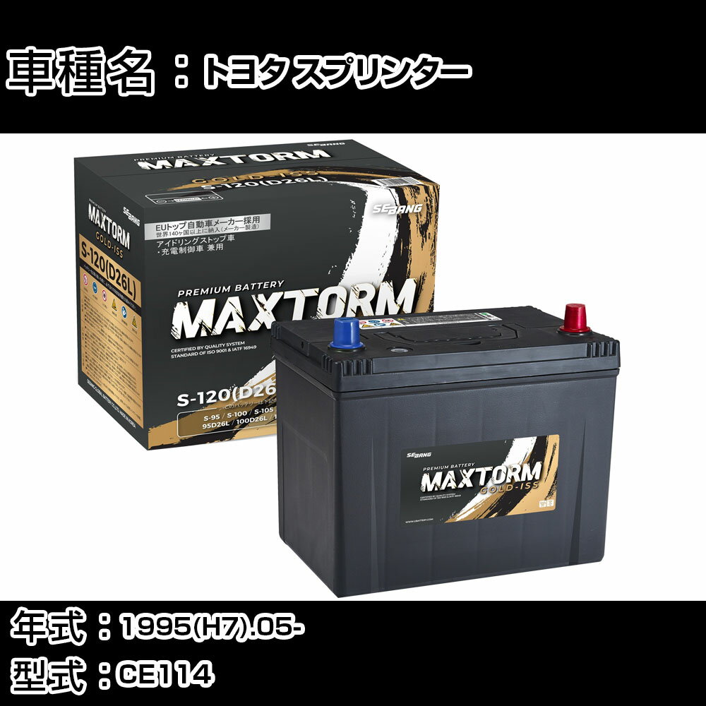 トヨタ スプリンター 1995(H7).05-/CE114 