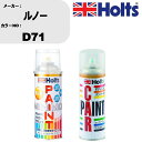 車 塗装 スプレー ルノー D71 ペイントスプレー+ボカシ剤(MH11608)セット カラースプレー ホルツ MINMIX ミニミックス オーダーカラー 補修...