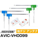 パイオニア AVIC-VH0099 対応 フィルムアンテナ L字アンテナ 端子テープ セット フルセ ...