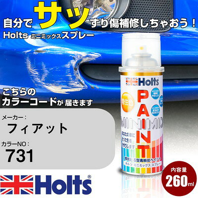 車 塗装 スプレー フィアット 731 BLUE JEANS Holts ペイントスプレー ホルツ MINMIX ミニミックス カラースプレー オーダーカラー車 傷消し キズ 直し【TU&SP】(スプレー)