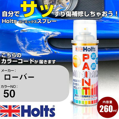 車 塗装 スプレー ローバー 50 INCA YELLOW Holts ペイントスプレー ホルツ MINMIX ミニミックス カラースプレー オーダーカラー車 傷消し キズ 直し【TU&SP】(スプレー)