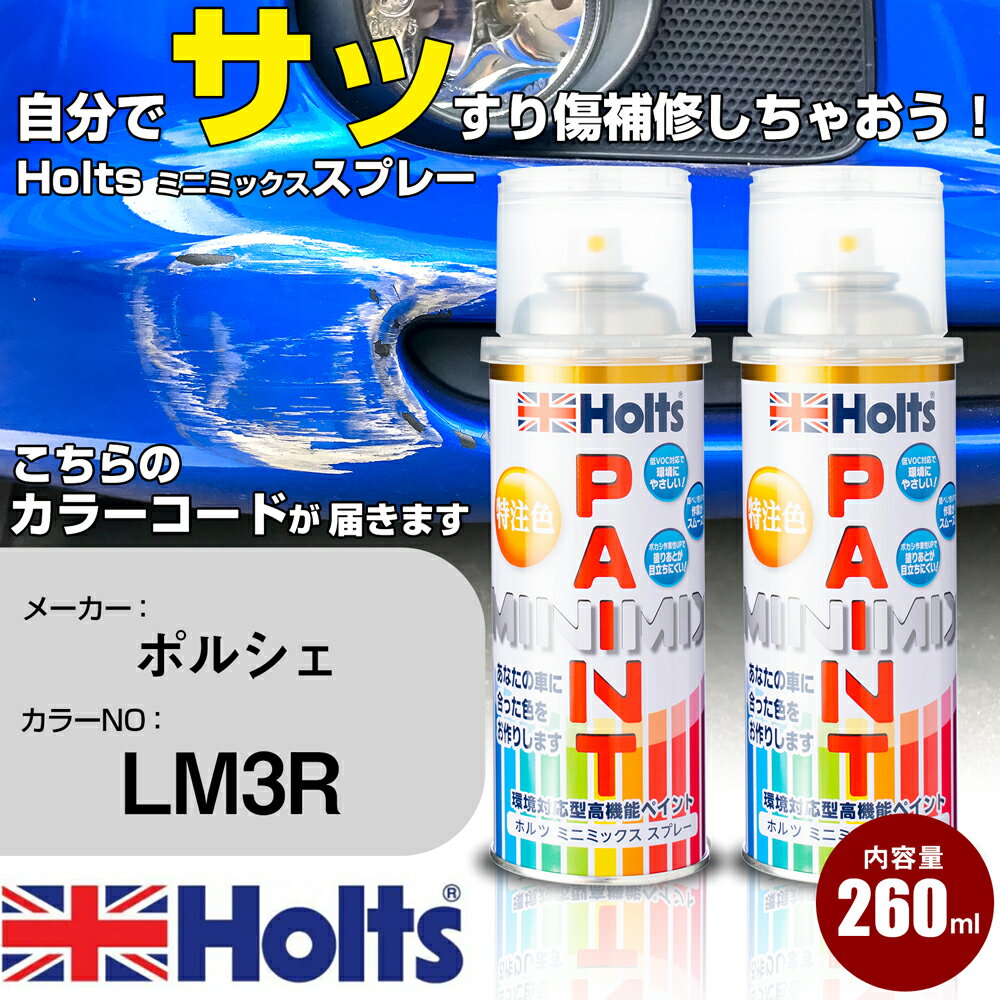 車 塗装 スプレー ポルシェ LM3R CHERRY Holts ペイントスプレー ホルツ MINMIX ミニミックス カラースプレー オーダーカラー車 傷消し キズ 直し【TU&SP】(スプレー)