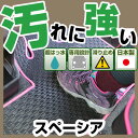 スペーシア カーマット アウトドアタイプ フロアマット 直販 ゴム生地 ブラック 内装パーツ 内装品 カー用品 車用 専用設計 ピッタリ 純正風 すべり止め 梅雨 雨 泥 夏 アウトドア 汚れ 強い 撥水 はっ水