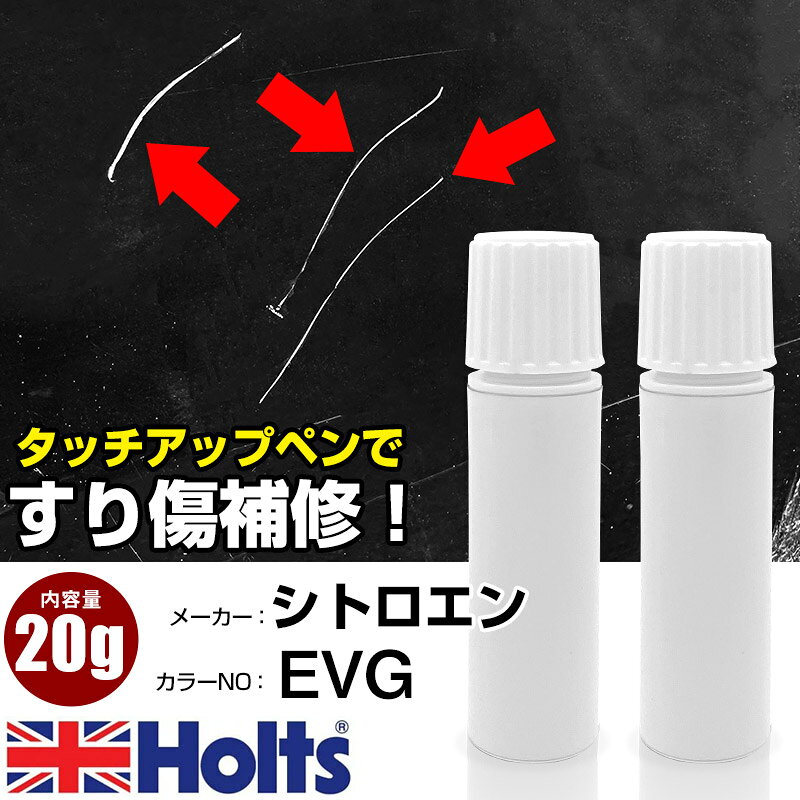 タッチアップペン シトロエン EVG VAPOR GREY MET 1本 Holts ホルツ MINIMIX タッチペン 筆塗りタイプ ネコポス 送料無料 車 キズ消しタッチペン【TU&SP】(ペン 20g)