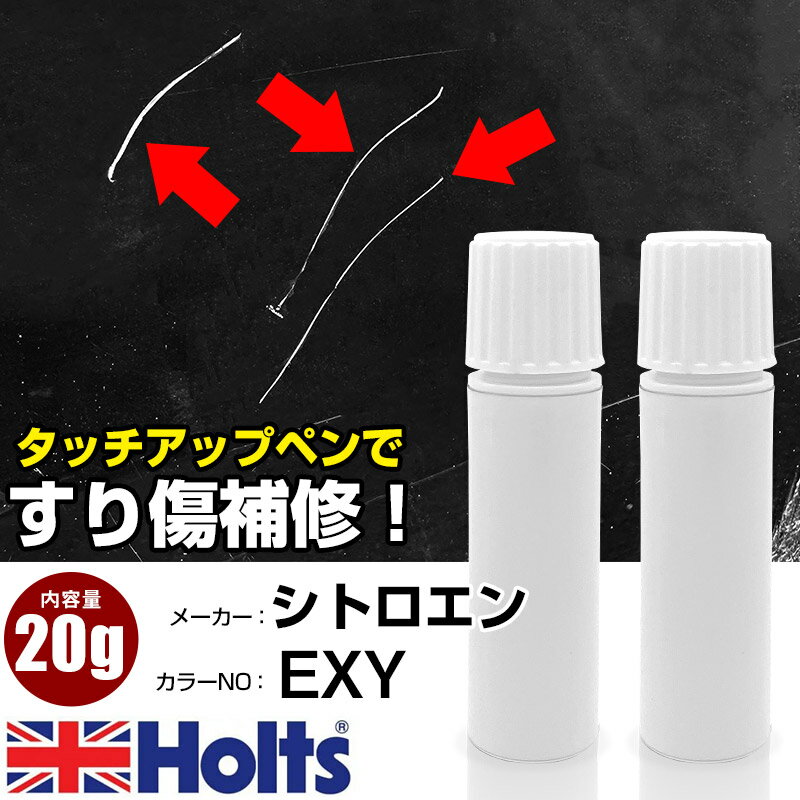 タッチアップペン シトロエン EXY ノアールブリラントオニキス 1本 Holts ホルツ MINIMIX タッチペン 筆塗りタイプ ネコポス 送料無料 車 キズ消しタッチペン【TU&SP】(ペン 20g)