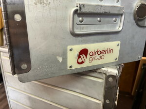 AIR BERLIN(エアベルリン）アルミコンテナ【USED】