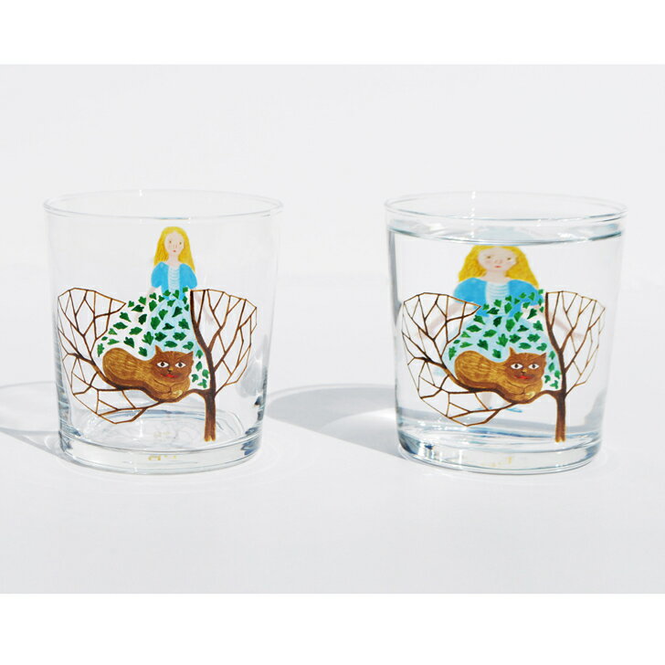 [D-BROS公式サイト] 童話グラス　アリスとネコ／D-BROSのサムネイル