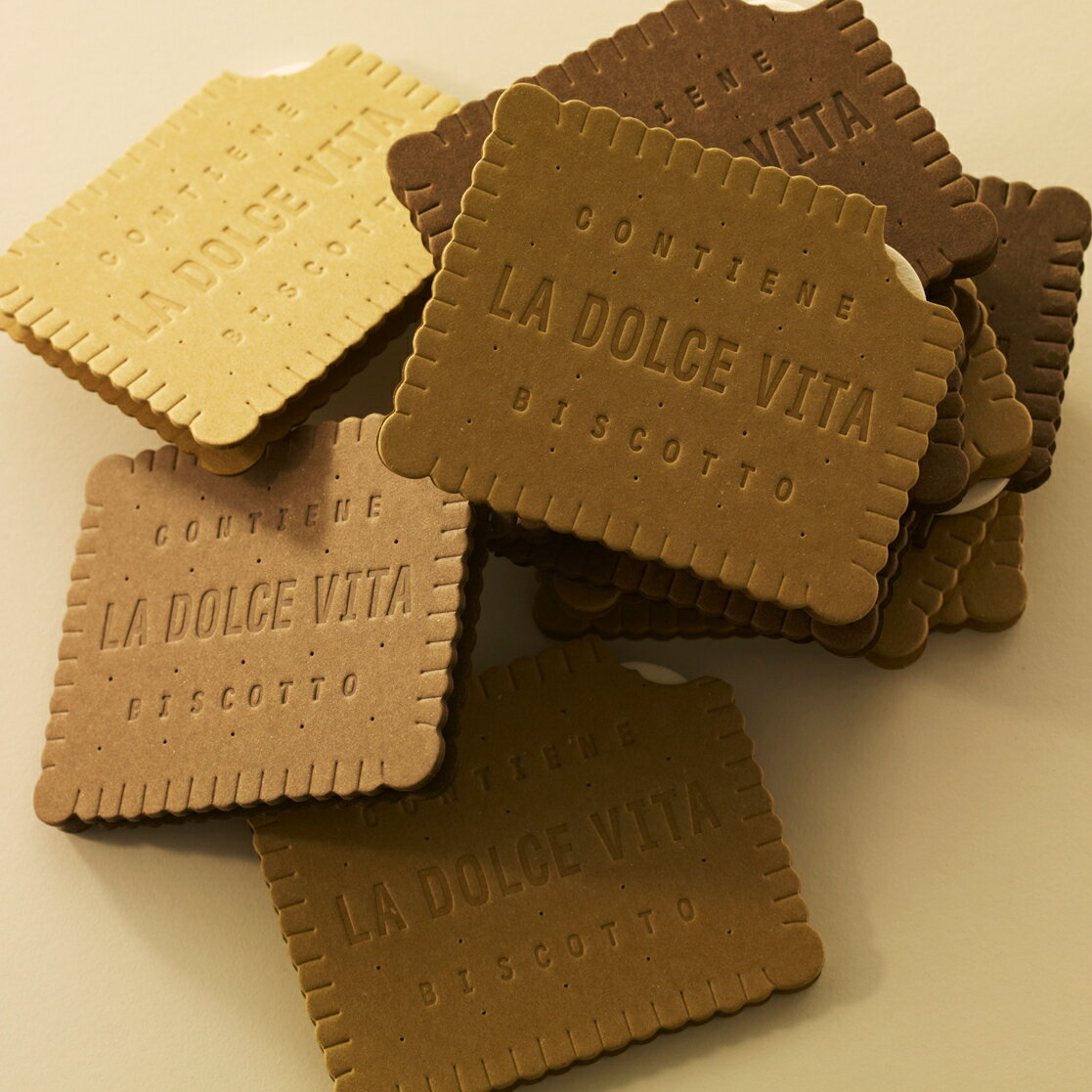 ビスケットカード クッキーカード プチギフト グリーティングカード/D-BROS