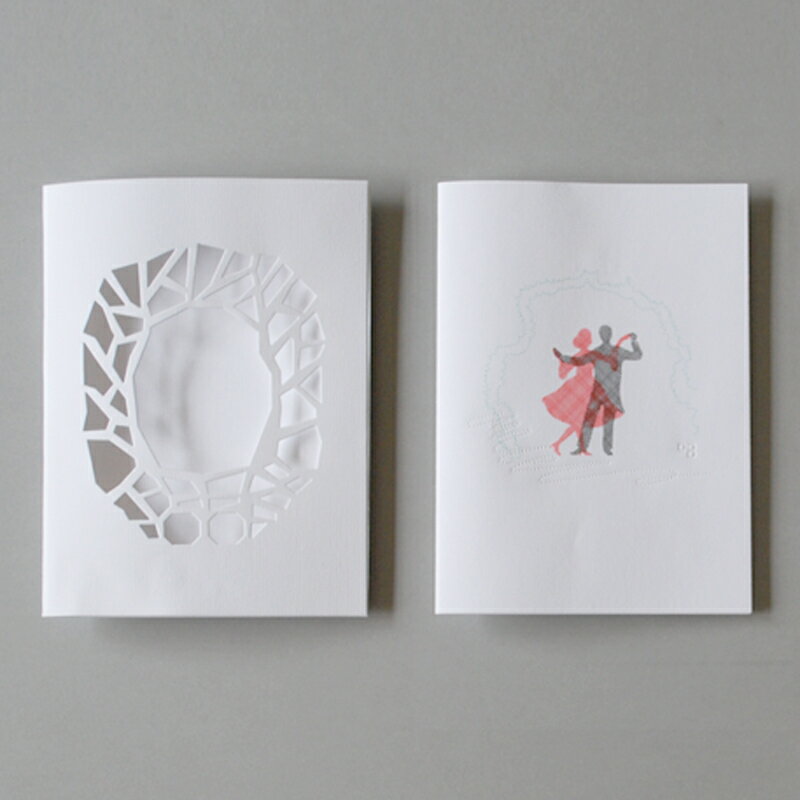 グリーティングカード　CROSSING「ダンス」カード／D-BROS