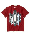 【正規品】Crazy8 半袖Tシャツ◆Skateboarding Tee◆レッド◆コットン 100%◆キッズ【あす楽対応_関東】【0825】