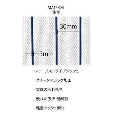 レワード 野球 ユニフォーム オーダー ストライプメッシュ フルオープンシャツ背番号・ネーム他 マーキング できます【別料金】 UFS-141