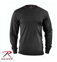 【正規品】ロスコ ■メンズ■LONG SLEEVE T-SHIRT ■ブラック■100%ポリエステル【0825】